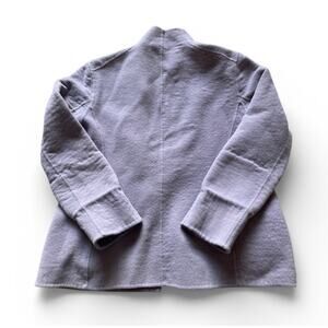 Jones New York Lavendar Light Purple Virgin Wool Jacket/Blazer Size M Cottage